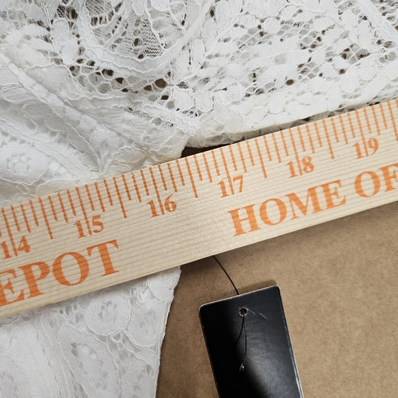 LULUS Appetite for Seduction Lace White Dress Size Small Wedding Boho New NWT - Picture 12 of 16